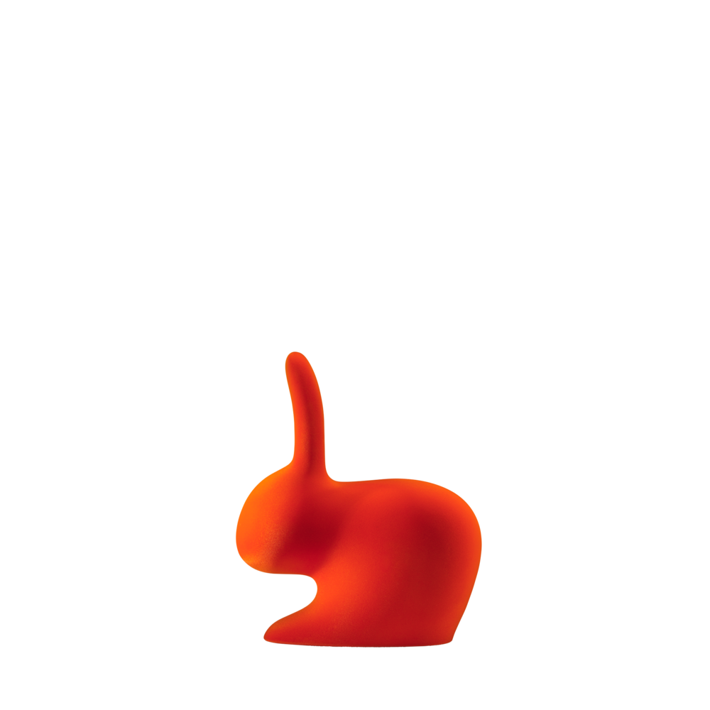 Opritor cărți Rabbit XS Velvet Finish Orange, Qeeboo