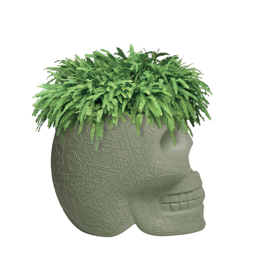 Ghiveci multifuncțional Mexico Balsam Green, Qeeboo