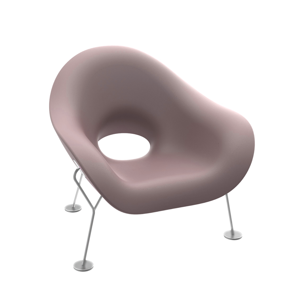 Fotoliu Pupa Armchair Powder Coat Outdoor Pink, Qeeboo