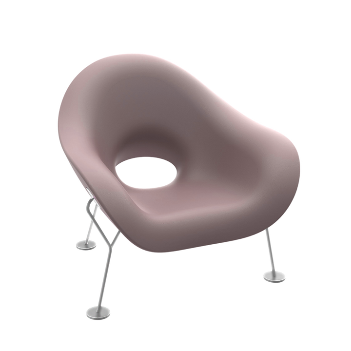 Fotoliu Pupa Armchair Powder Coat Outdoor Pink, Qeeboo