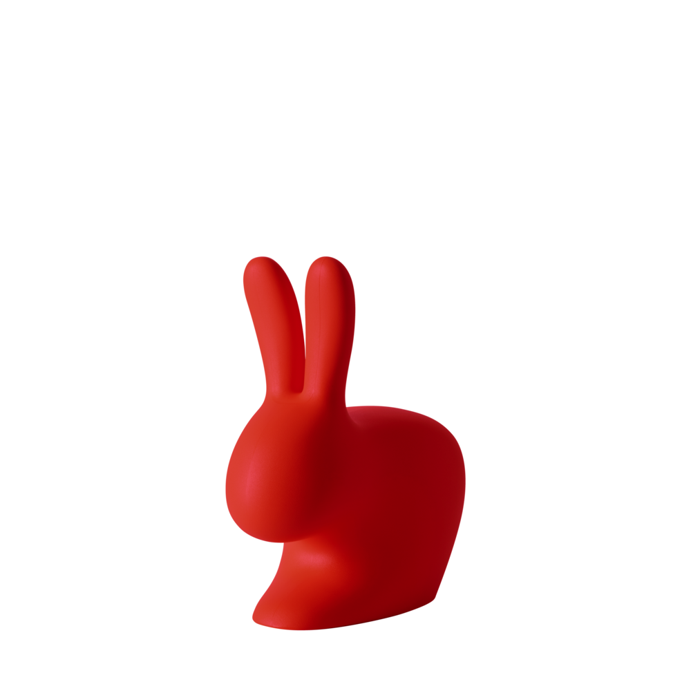 Scaun Rabbit Chair Baby Red, Qeeboo