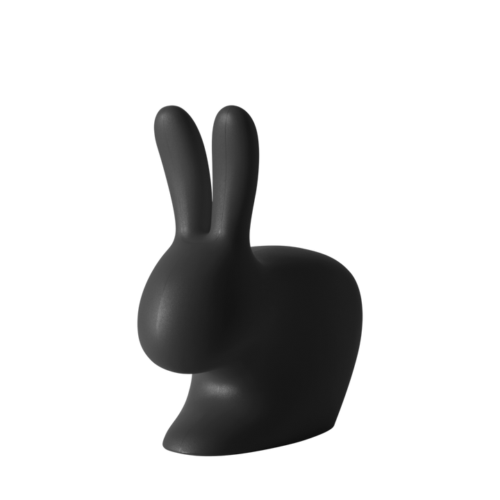 Scaun Rabbit Chair Black, Qeeboo