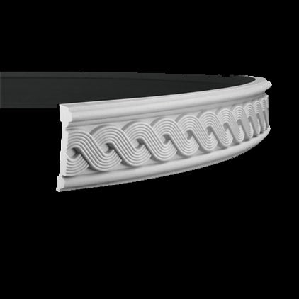 Brâu Decorativ Alb Poliuretan Flexibil 1.51.319, Gaudi