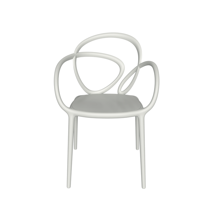 Set 2 scaune Loop White, Qeeboo