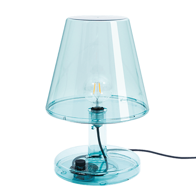 Veioza Table Lamp Trans-Parents 100563 Albastru, Fatboy