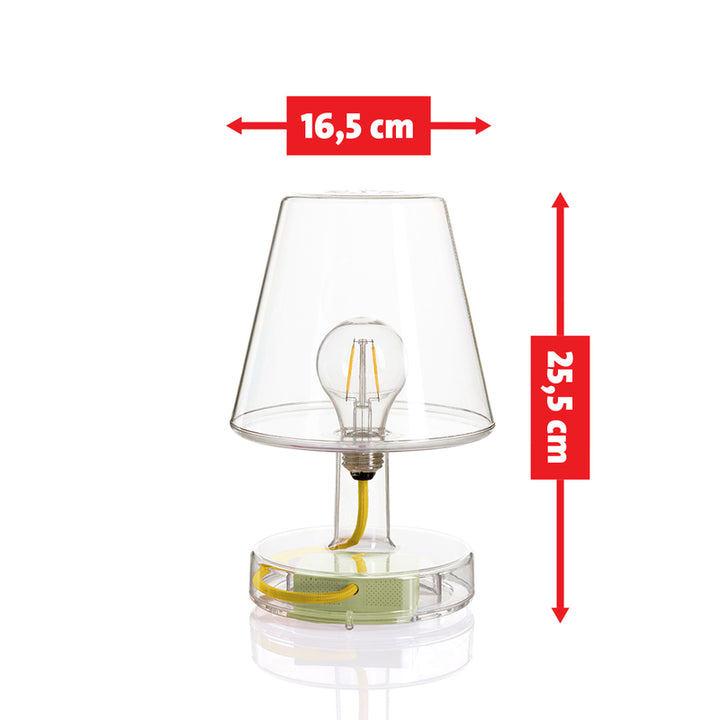 Veioză Transloetje Transparent, Fir Galben 105106, Fatboy