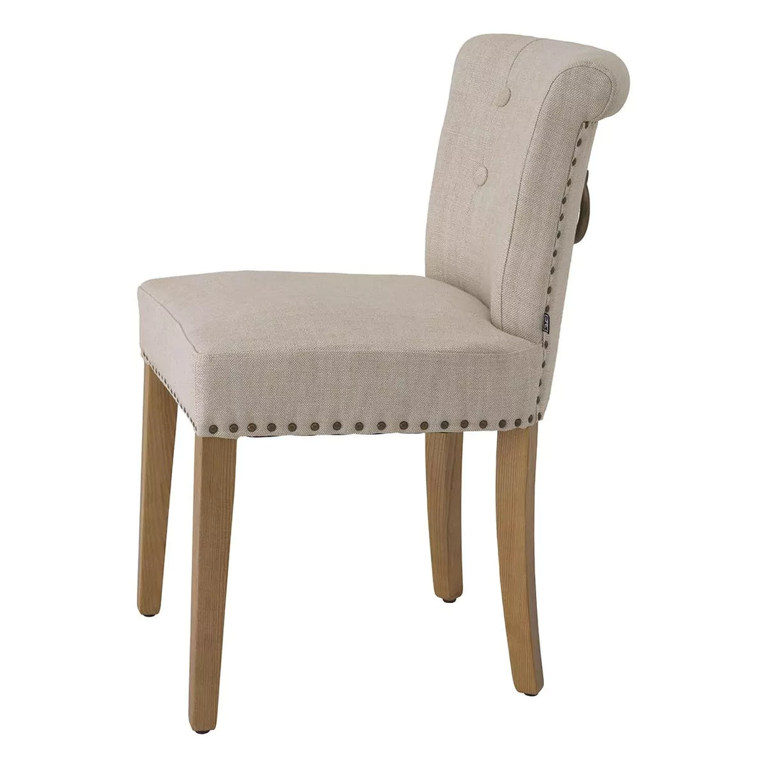 Scaun Dining Key Largo White Cashmere 107630, Eichholtz