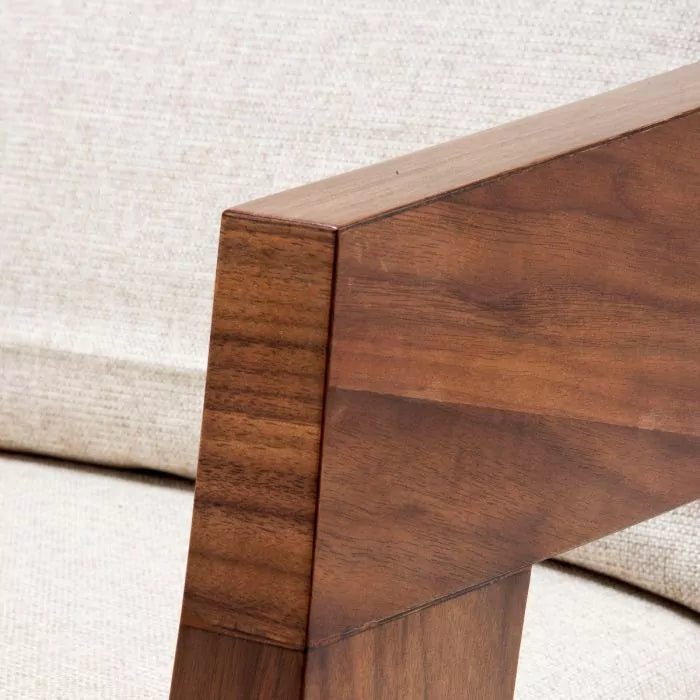 Fotoliu Rubautelli Walnut Veneer 109023, Eichholtz