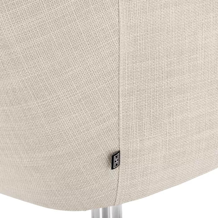 Scaun Pivotant Serena Panama Natural 111677, Eichholtz