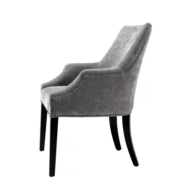 Scaun Dining Legacy Clarck Grey 111737, Eichholtz