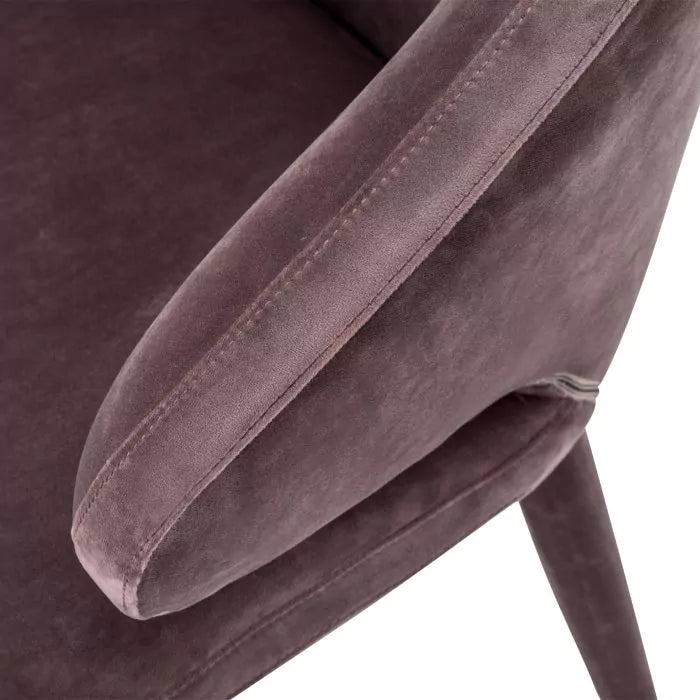 Scaun Dining Cardinale Taupe Velvet 112068, Eichholtz