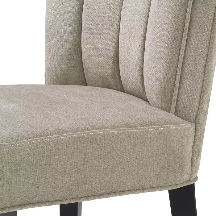 Scaun Dining Windhaven Greige Velvet 112137, Eichholtz