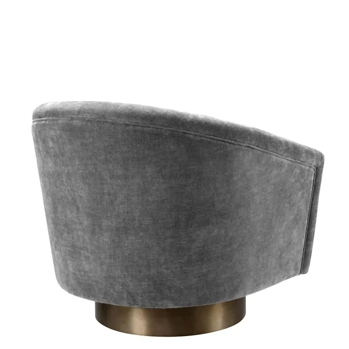 Fotoliu Pivotant Catene Clarck Grey 112323, Eichholtz