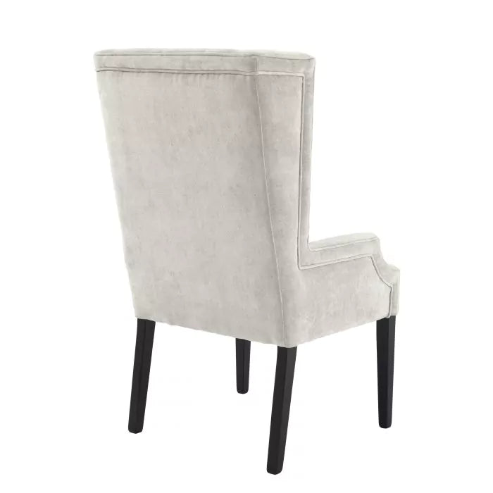 Scaun Dining Tempio Clarck Grey 112337, Eichholtz