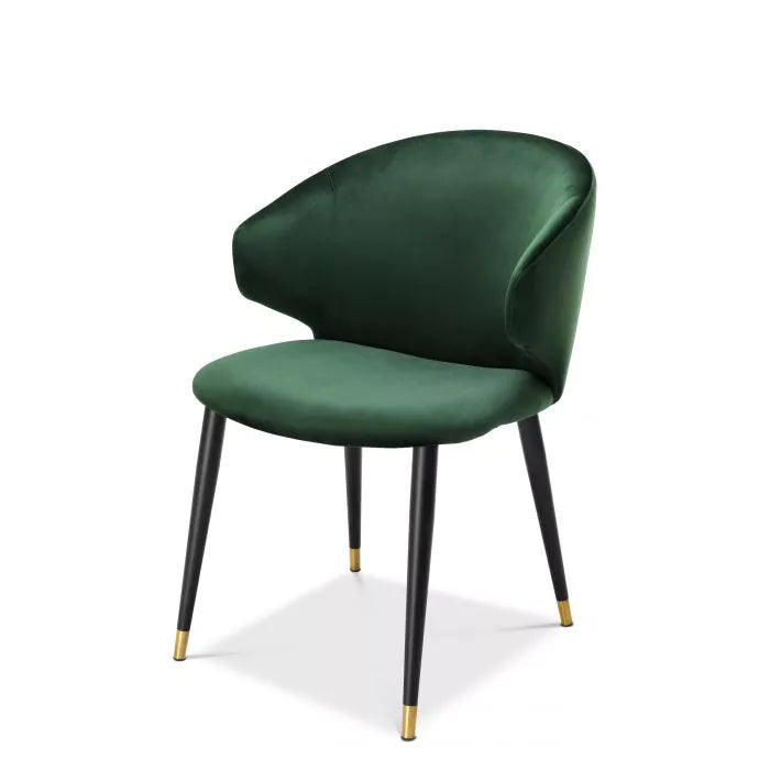 Scaun Dining Volante Green Velvet 112775, Eichholtz