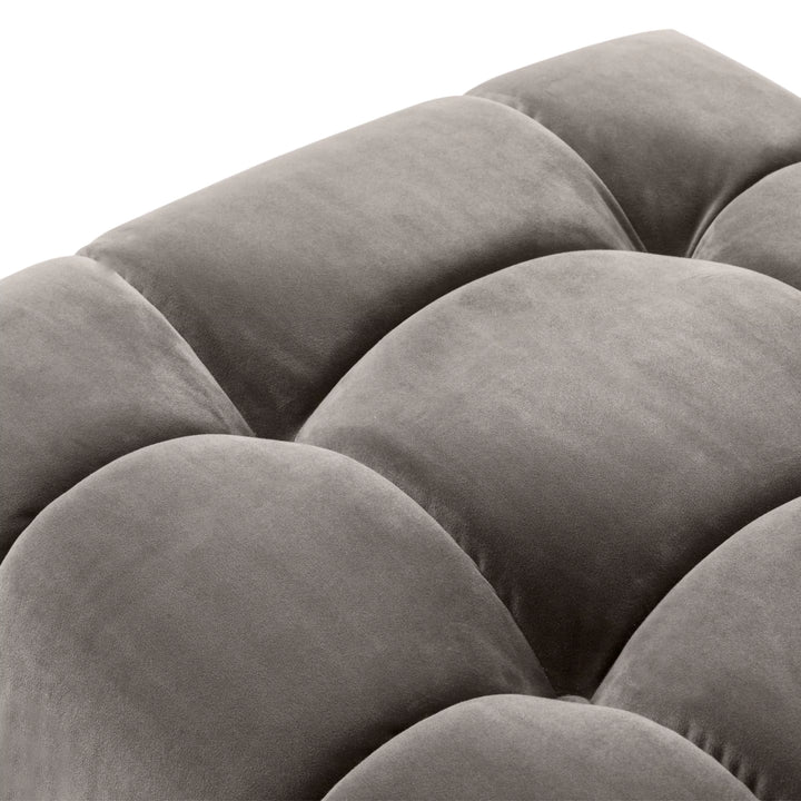 Bancă Sienna Savona Grey Velvet 113200,  Eichholtz