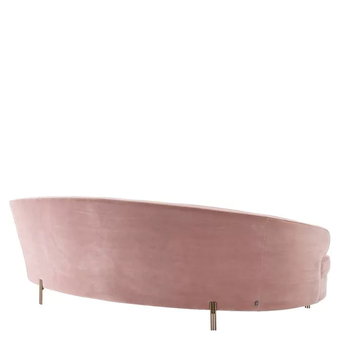Canapea Pierson Savona Nude Velvet 113405, Eichholtz