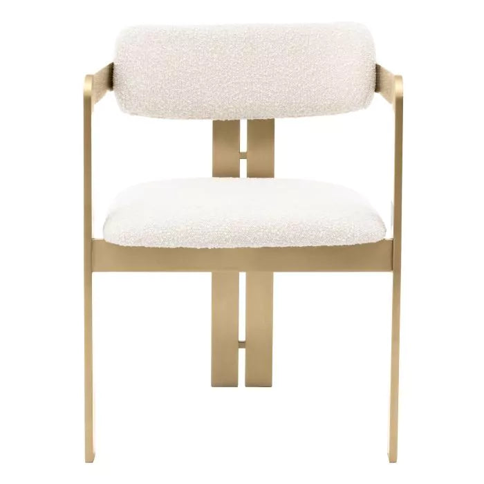 Scaun Dining Donato Boucle Cream 113482, Eichholtz