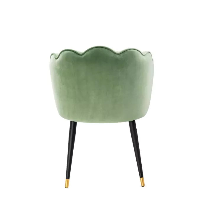 Scaun Dining Bristol Pistache Green Velvet 113544, Eichholtz