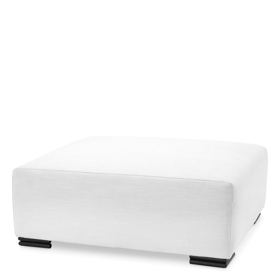 Taburet Ottoman Clifford Avalon White 113771,  Eichholtz