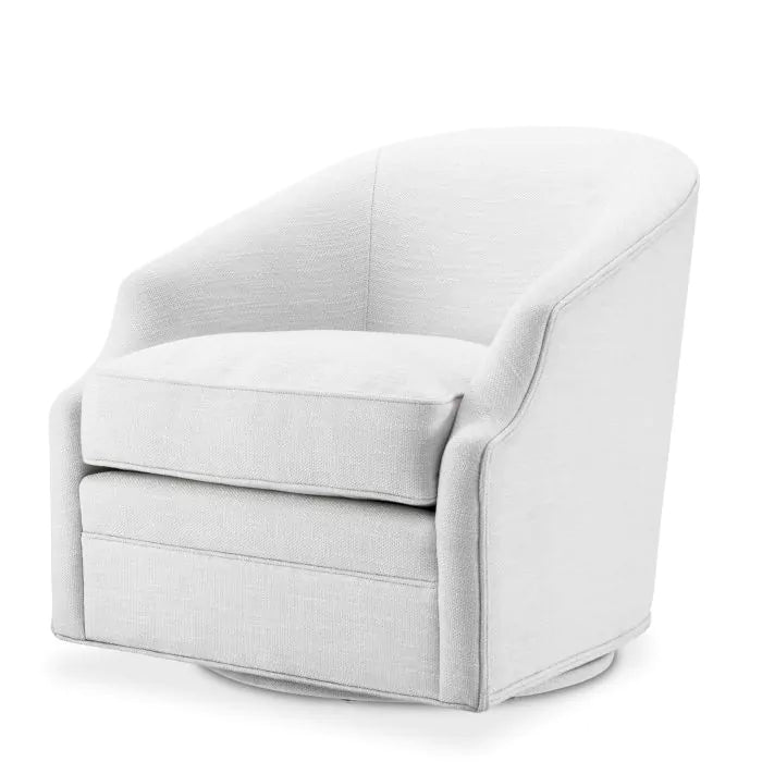Fotoliu Pivotant Gustav Avalon White 113796, Eichholtz