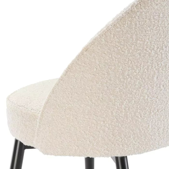 Set Două Scaune Dining Cooper Boucle Cream 113988, Eichholtz