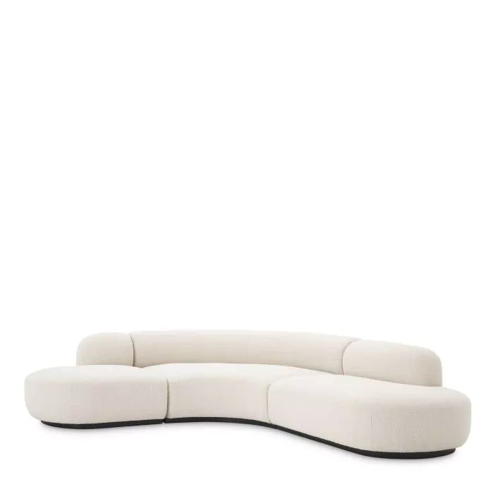 Canapea Bjorn L Boucle Cream 114289, Eichholtz