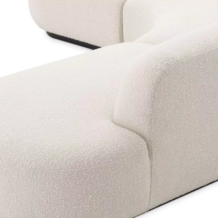 Canapea Bjorn L Boucle Cream 114289, Eichholtz