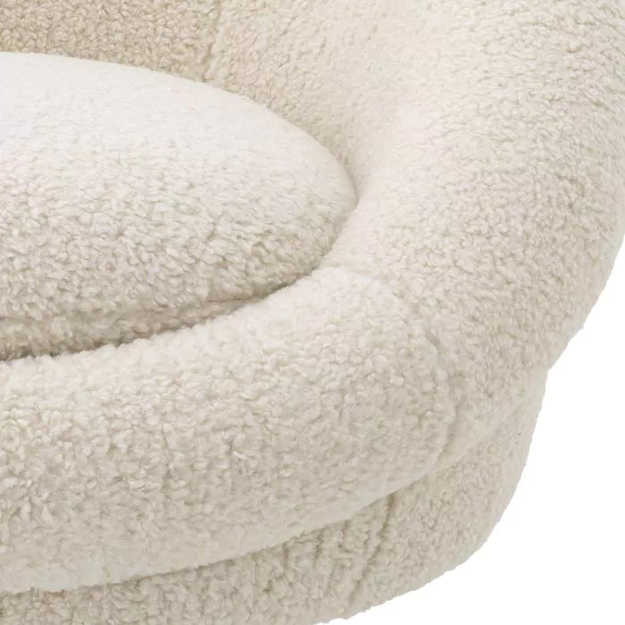 Fotoliu Pivotant Nemo Brisbane Cream 114568, Eichholtz
