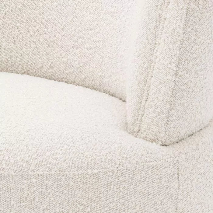 Fotoliu Pivotant Alonso Boucle Cream 114659, Eichholtz