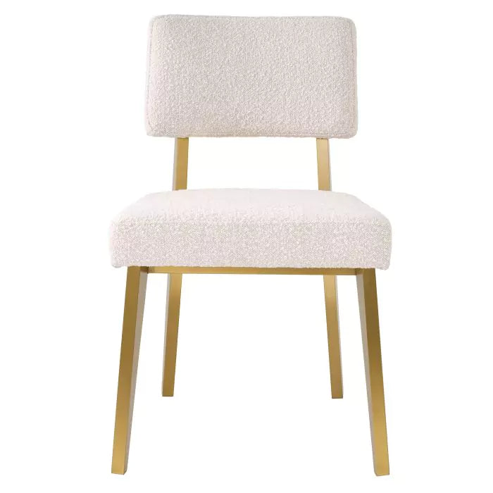 Scaun Dining Sorbonne Boucle Cream 114686, Eichholtz