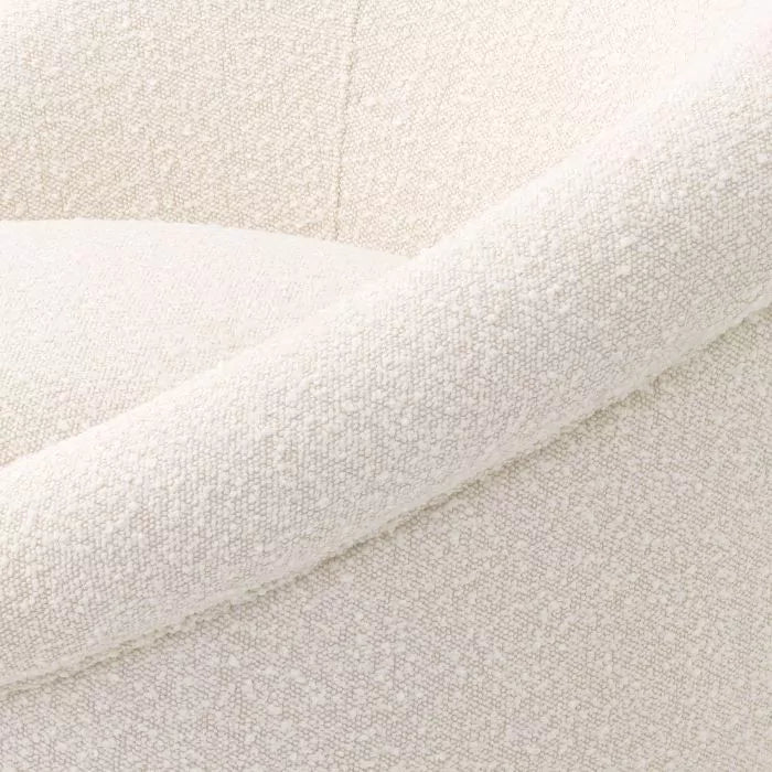 Fotoliu Pivotant Nemo Boucle Cream 114865, Eichholtz