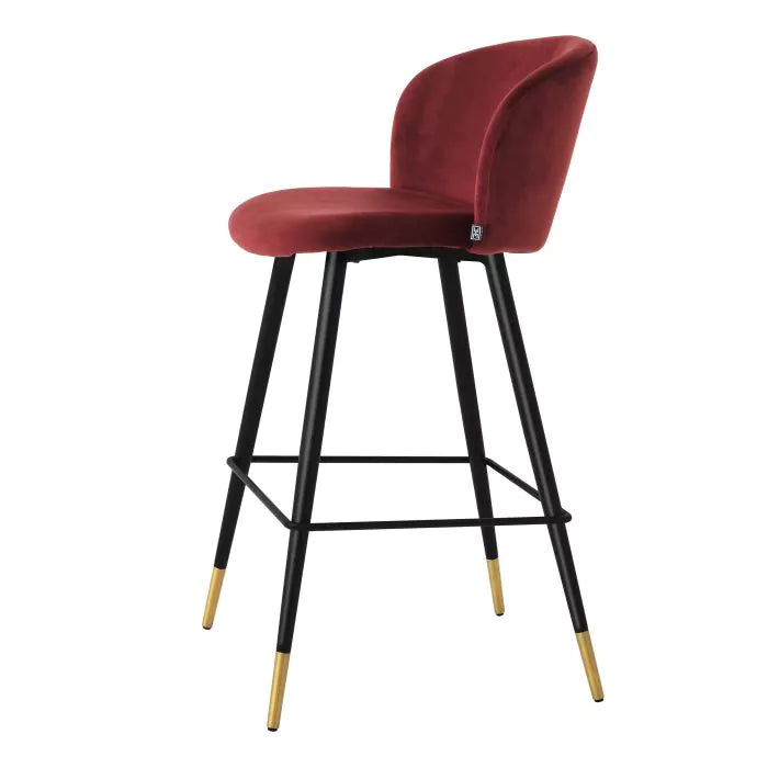 Scaun Stool Volante Roche Bordeaux Velve 114878, Eichholtz