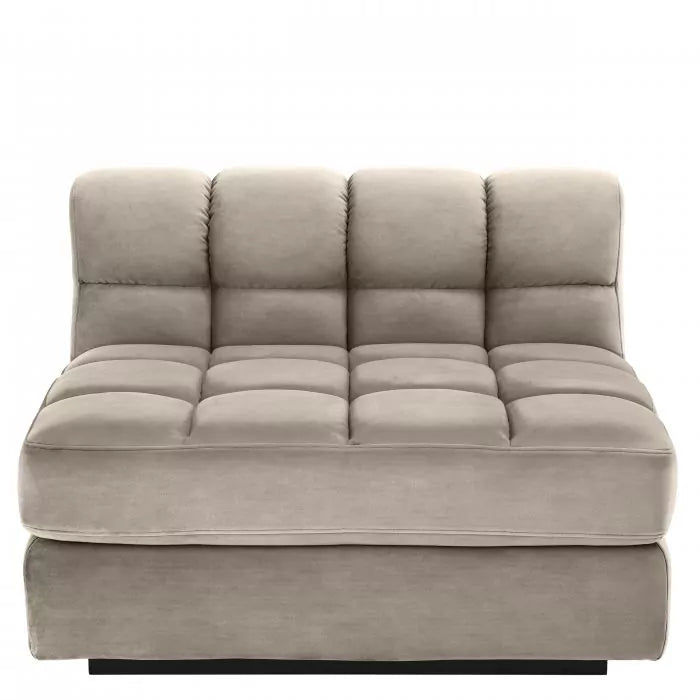 Canapea Dean Middle Savona Greige Velvet 115030, Eichholtz
