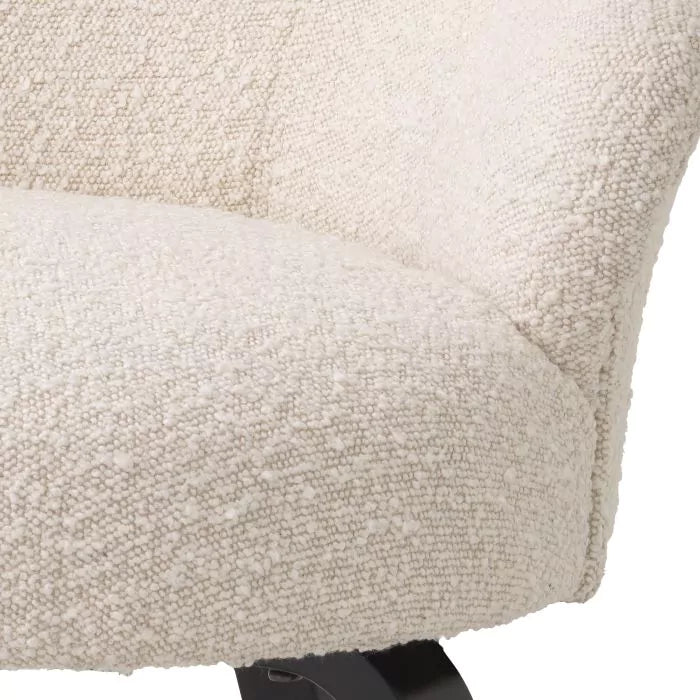 Scaun Dining Moretti Boucle Cream 115038, Eichholtz