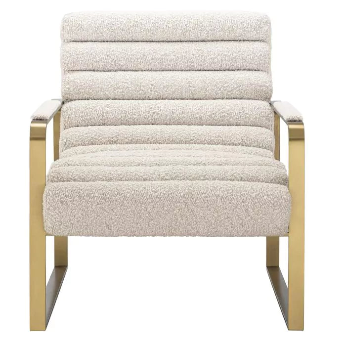 Fotoliu Olsen Boucle Cream 115043, Eichholtz