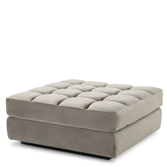 Canapea Dean Ottoman Savona Greige Velvet 115047, Eichholtz