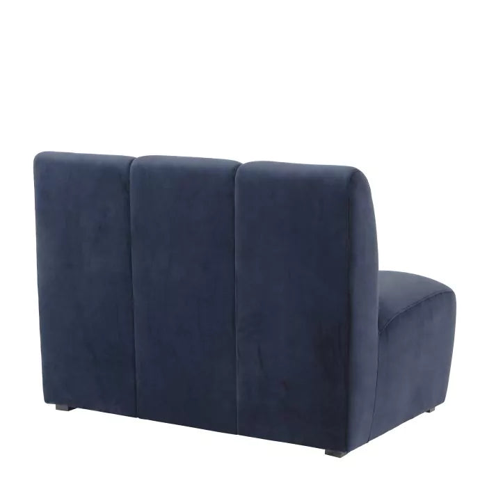 Modul Canapea Lando Straight Savona Midnight Blue 115086,  Eichholtz