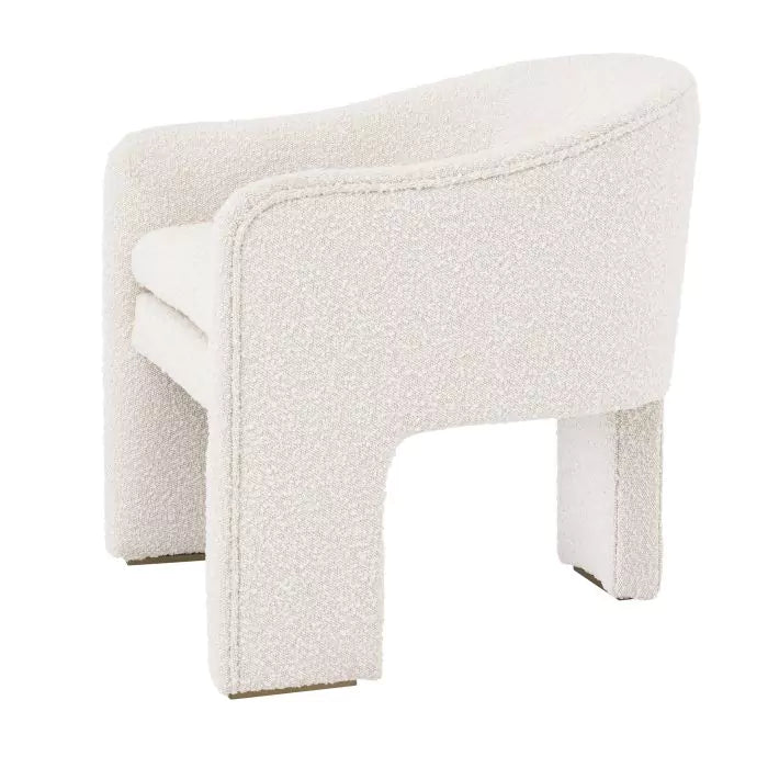 Fotoliu Pebbles Boucle Cream 115090, Eichholtz