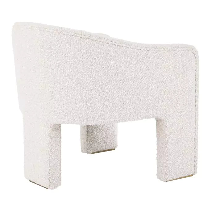 Fotoliu Pebbles Boucle Cream 115090, Eichholtz