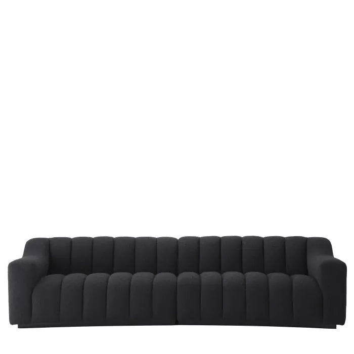 Canapea Kelly L Boucle Black 115207, Eichholtz