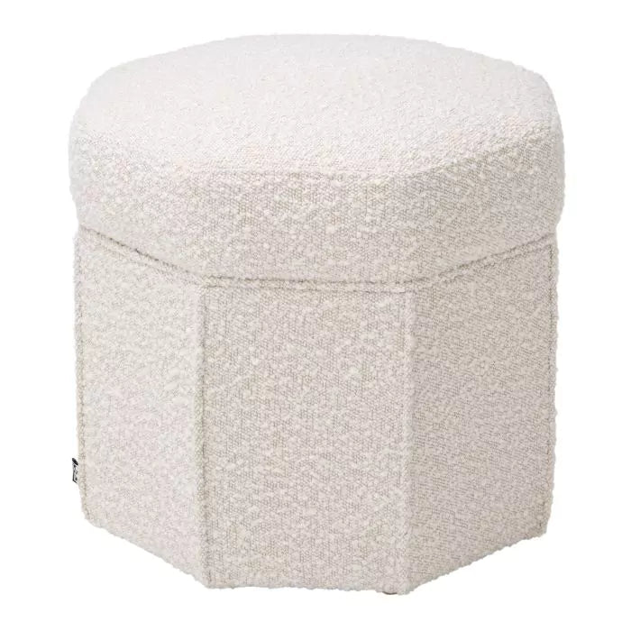Taburet Bombay Boucle Cream 115225,  Eichholtz