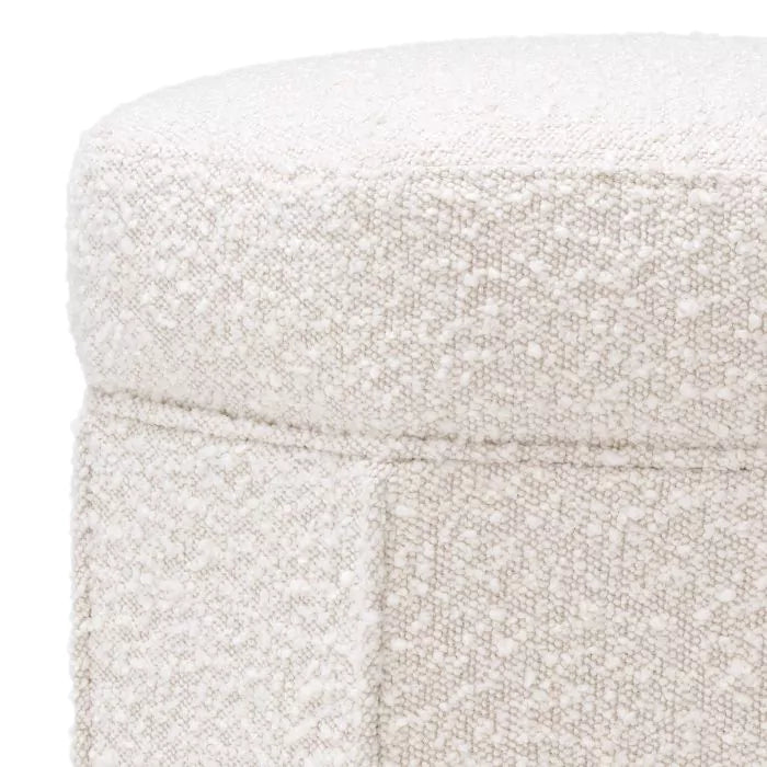 Taburet Bombay Boucle Cream 115225,  Eichholtz