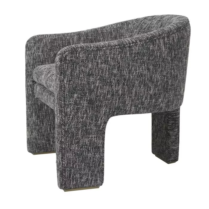 Fotoliu Pebbles Cambon Black 115373, Eichholtz