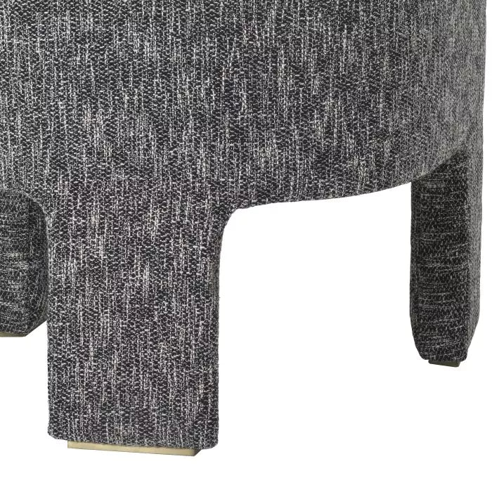Fotoliu Pebbles Cambon Black 115373, Eichholtz