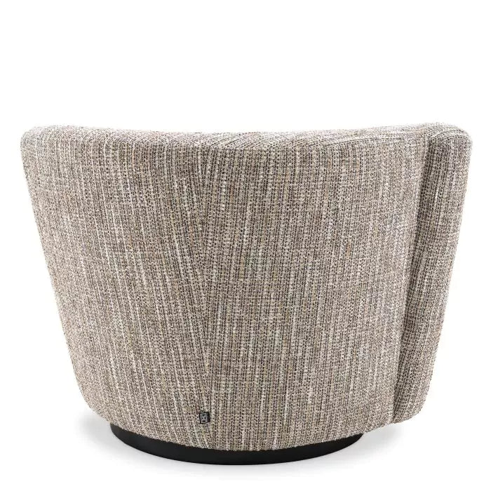 Fotoliu Pivotant Colin Left Mademoiselle Beige 115432, Eichholtz