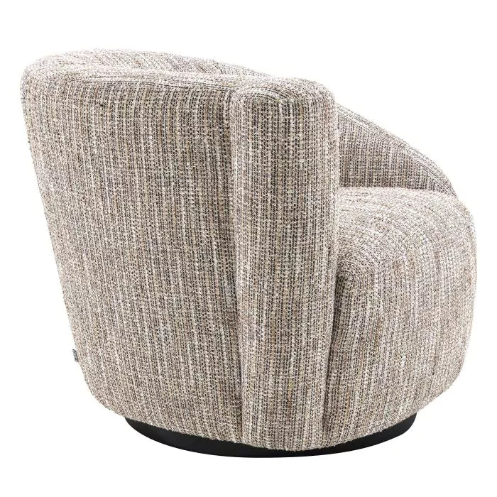 Fotoliu Pivotant Colin Left Mademoiselle Beige 115432, Eichholtz