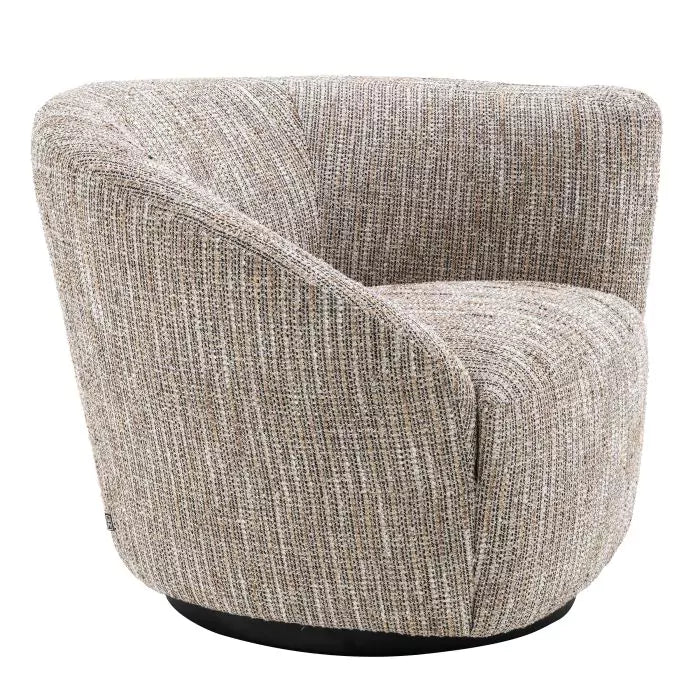 Fotoliu Pivotant Colin Right Mademoiselle Beige 115433, Eichholtz