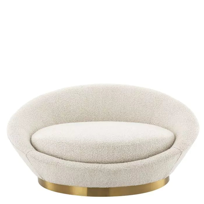 Canapea Duardo Boucle Cream 115712, Eichholtz