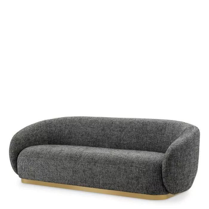 Canapea Brice Rocat Black 115773, Eichholtz